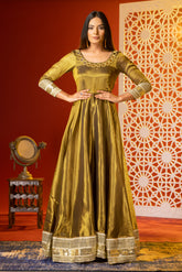 Silk tissue anarkali - kasumi.in